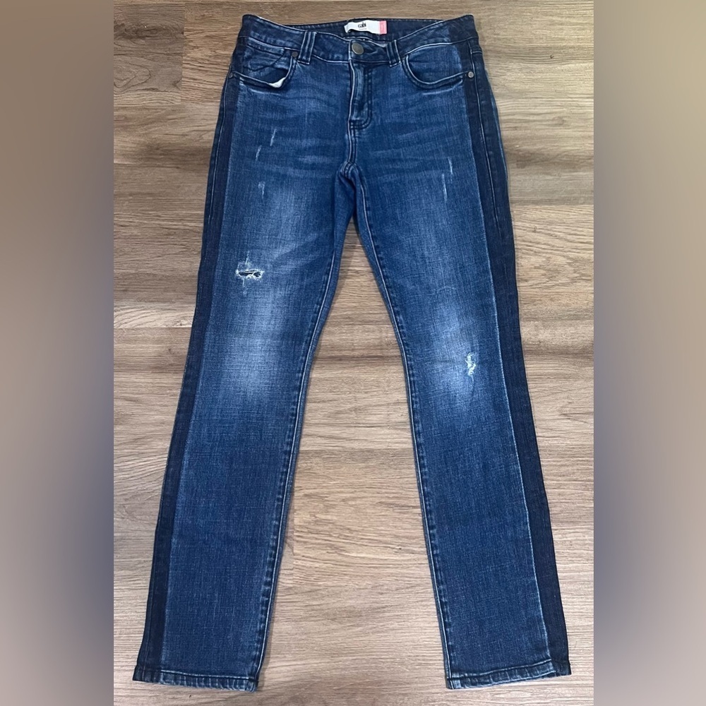 Women's CAbi High Straight Dark Jeans